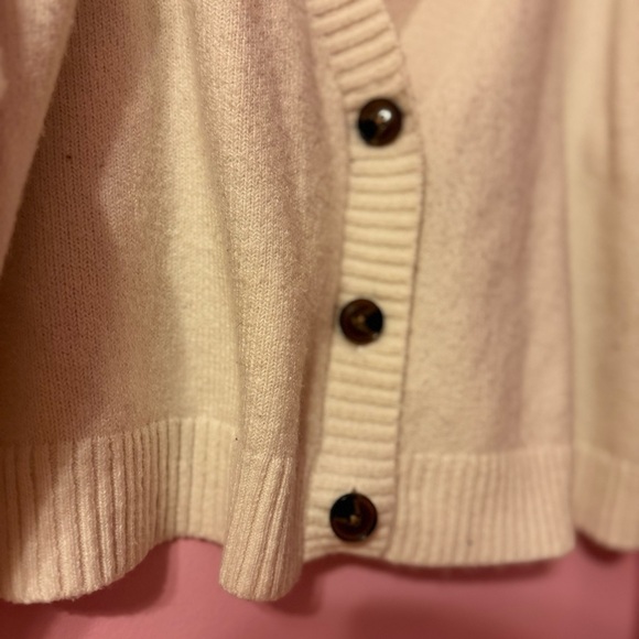 Wild Fable Cream Button-Up Cardigan - Picture 3 of 8